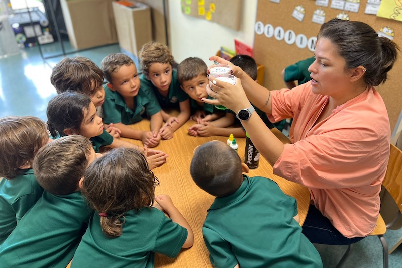 Guanacaste beach close to La Paz school
